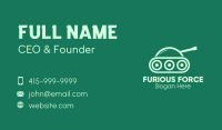 Green Military Tank Business Card Image Preview