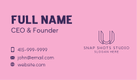 Stylist Clothing Apparel Business Card