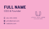 Stylist Clothing Apparel Business Card