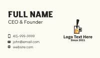 Craft Beer Tap Business Card