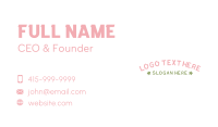 Playtime Business Card example 3