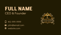 Premium Royal Accessory Business Card Design