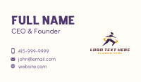 Jogger Business Card example 3