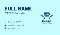 Blue Wings Car  Business Card