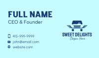 Blue Wings Car  Business Card