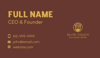 Geometric King Badge Business Card Image Preview