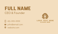 Hairdresser Business Card example 2