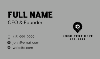 Film Strip Lens Pin Business Card Design