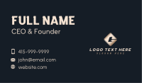 Industrial Iron Steel Business Card