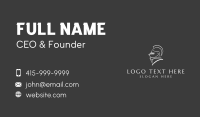 Ancient-warrior Business Card example 3