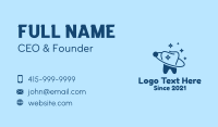 Blue Dental Planet  Business Card Design