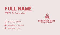 Clothing Store Business Card example 1