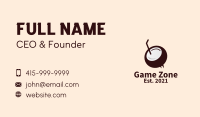 Fresh Coconut Juice  Business Card