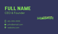 Athletic Wear Business Card example 4