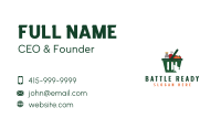 Grocery Online Shopping Business Card