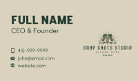 Goat Skull Saloon Business Card