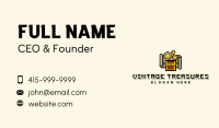 Adventure Map Arcade Gaming Business Card Image Preview