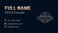 Luxury Coffee Mug Business Card Design