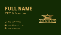 Car Garage Royalty Business Card