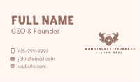 Bagel Business Card example 2