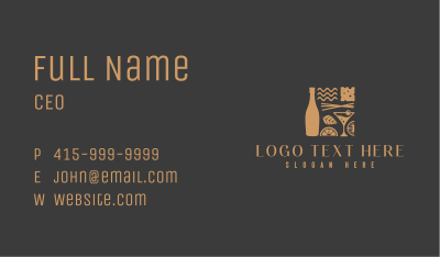 Restaurant Fine Dining Business Card Image Preview