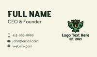 Quetzal Aztec Bird Business Card