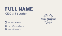 Casual Business Card example 4