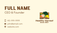 Online Grocery Website Business Card Image Preview