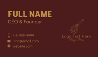 Bakeware Business Card example 1