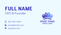 Organization Family Crown Business Card