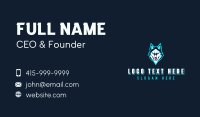 Gaming Wolf Esport Business Card