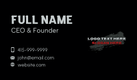 Dark Business Card example 1