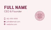 Christian Fellowship Ministry Business Card