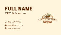 Honey Bee Apiculture Business Card Design