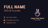 Scissor Business Card example 3