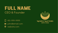 Islamic Moon Ornament  Business Card