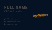 Graphics Business Card example 2