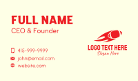 Rugby League Business Card example 2