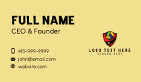 Star Volleyball Team Business Card Design