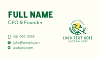 Agriculture Swallow Bird Business Card Design