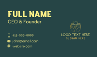 Mystical Planet Hand Business Card