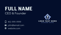 Pipe Wrench House Business Card Design