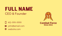 Fight Business Card example 3