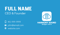 Cloud Lock Application Business Card