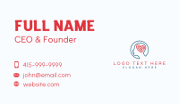 Brain Heart Therapy Business Card Design