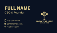 Target Cross Crucifix Business Card