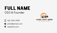 Wheel Loader Construction Business Card