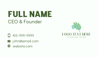 Eucalyptus Leaf Botany Business Card