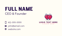 Heart Love Care  Business Card