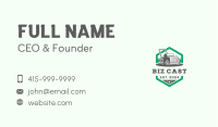 Garden Lawn Mower Business Card